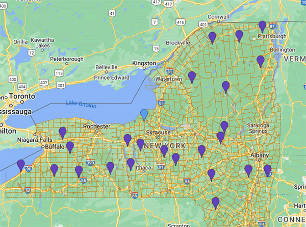 EB-5 Map