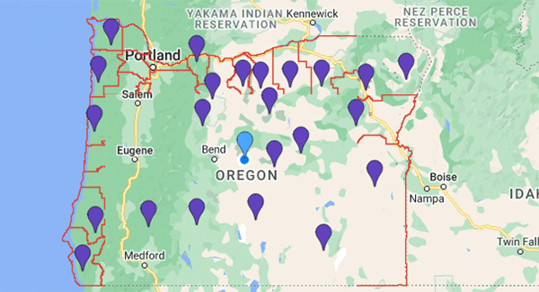 EB-5 Map