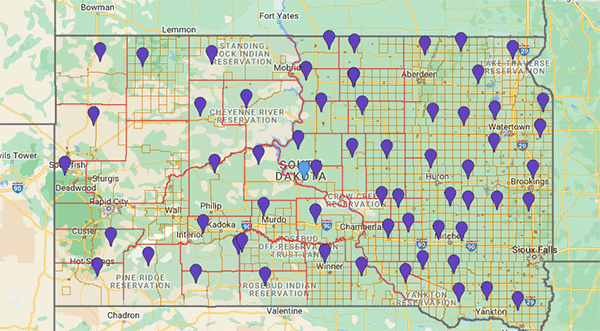 EB-5 Map