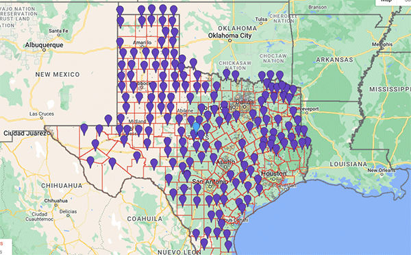 EB-5 Map