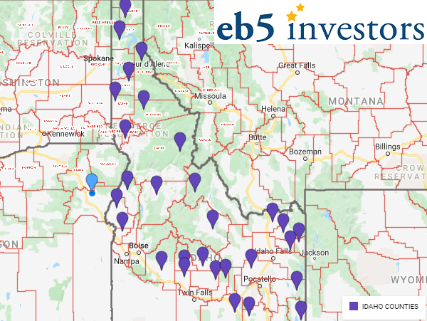 EB-5 Map