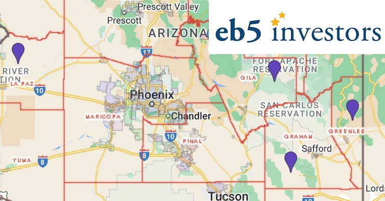 EB-5 Map