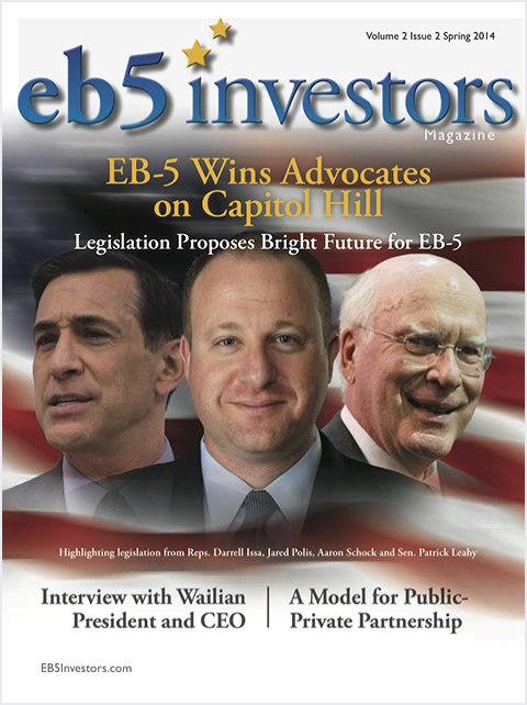 EB5 Investors Magazine Spring 2014 Issue