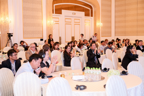 A happy audience at the 2017 Ho Chi Minh EB-5 Delegation